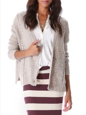 FREE PEOPLE Fall Friends Slouchy Oversize Cardigan Size Small